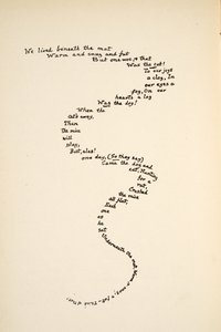 La Coda del Topo, illustrazione da Le avventure di Alice sottoterra, pub. 1886 (facsimile)